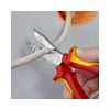 Kábelköpeny eltávolító fogó 61HRC vágás 2,2/3,2mm csupaszolás 0.75-2.5mm körvágó KNIPEX - 1346165