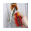 Kábelköpeny eltávolító fogó 61HRC vágás 2,2/3,2mm csupaszolás 0.75-2.5mm körvágó KNIPEX - 1346165