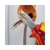 Kábelköpeny eltávolító fogó 61HRC vágás 2,2/3,2mm csupaszolás 0.75-2.5mm körvágó KNIPEX - 1346165