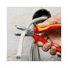 Kábelköpeny eltávolító fogó 61HRC vágás 2,2/3,2mm csupaszolás 0.75-2.5mm körvágó KNIPEX - 1346165