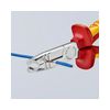 Kábelköpeny eltávolító fogó 61HRC vágás 2,2/3,2mm csupaszolás 0.75-2.5mm körvágó KNIPEX - 1346165