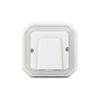 Plexo55 kábelkivezető d5-13mm 16A süllyesztett nyitott fehér LEGRAND - 069888L